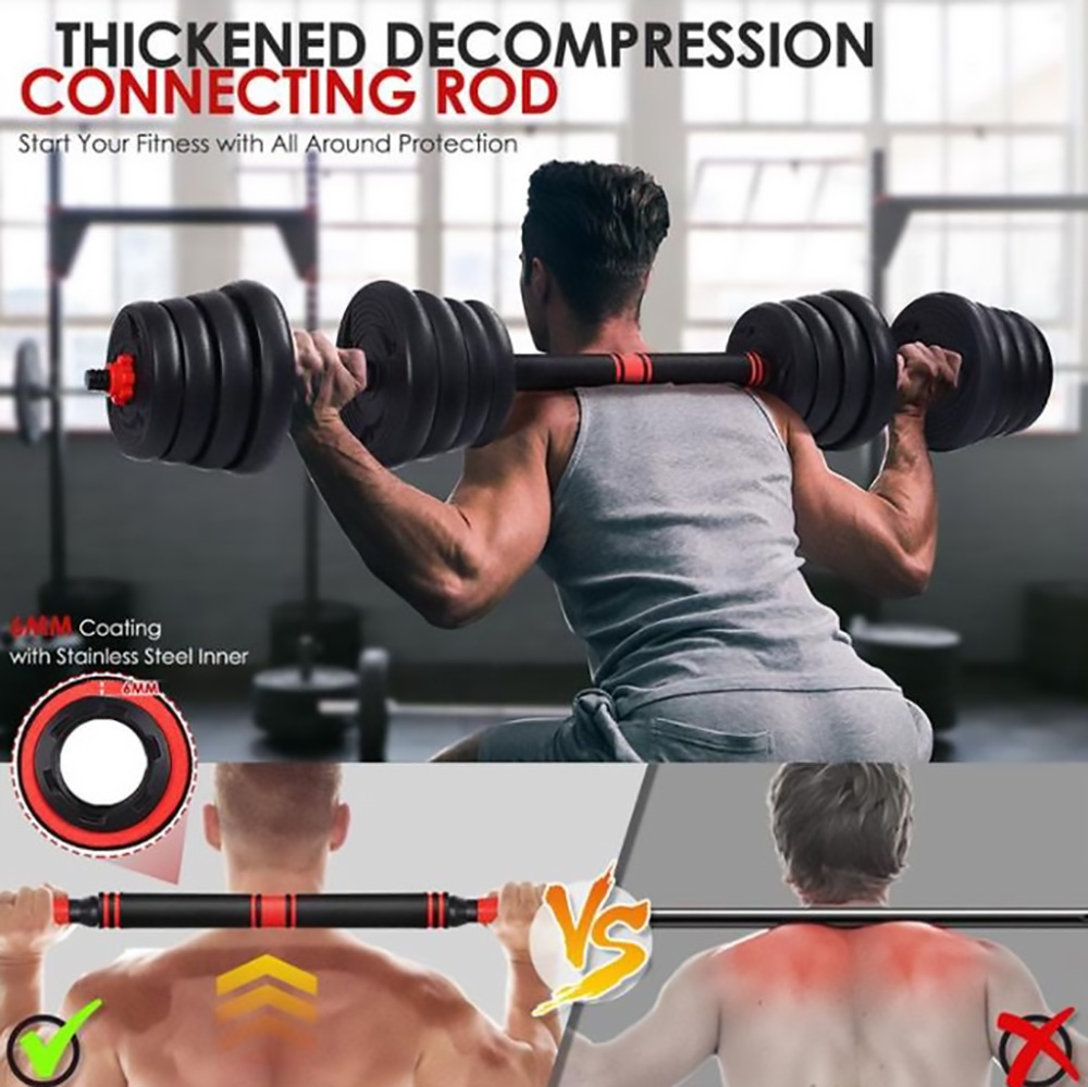 MOVTOTOP 2-in-1 Adjustable Dumbbell Set, 30kg Total Weight, 16Pcs 1.25/1.5/2.0/2.5kg Dumbbell Plates Training Tools -rockbros-shop MOVTOTOP 2 in 1 Adjustable Dumbbell Set 518555 1