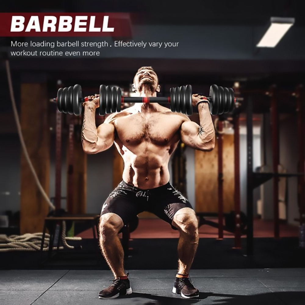 MOVTOTOP 2-in-1 Adjustable Dumbbell Set, 30kg Total Weight, 16Pcs 1.25/1.5/2.0/2.5kg Dumbbell Plates Training Tools -rockbros-shop MOVTOTOP 2 in 1 Adjustable Dumbbell Set 518555 3