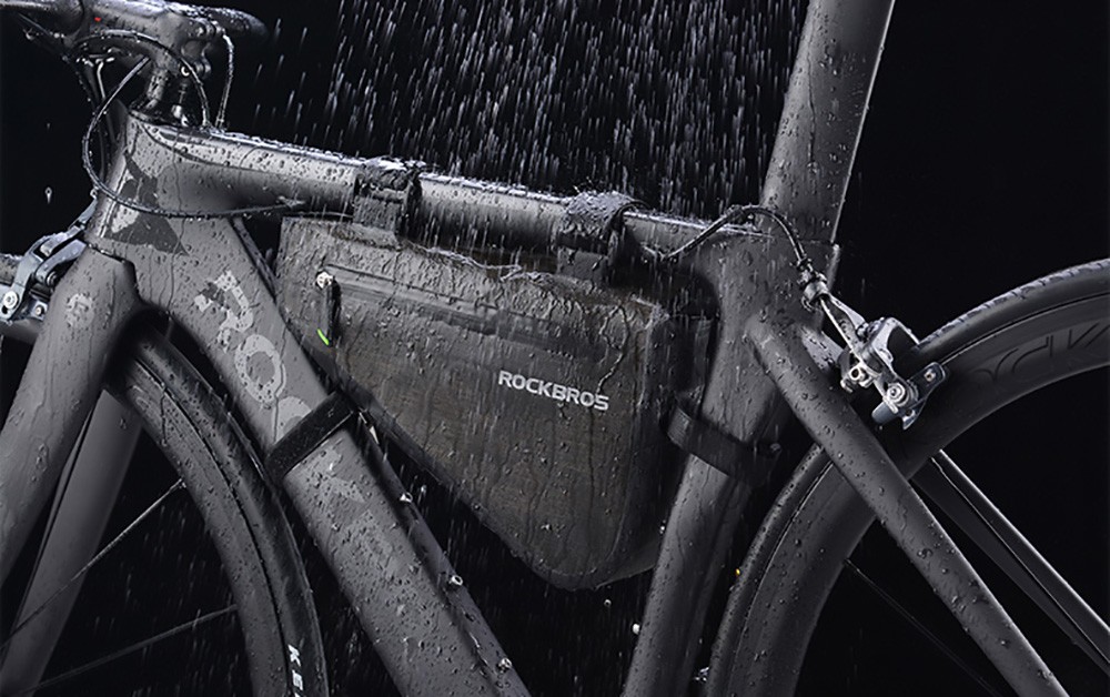 ROCKBROS AS-017 Bicycle Bag Rainproof MTB Road Frame Bag Triangle Pouch Waterproof Caulking Bag - 5L Capacity -rockbros-shop ROCKBROS AS 017 Bicycle Bag Rainproof MTB Road Frame Bag 5L 518668 10