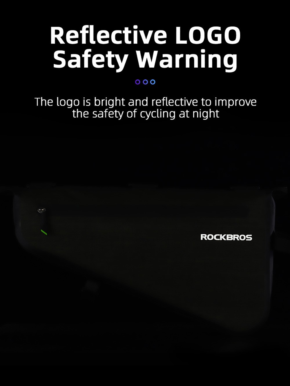 ROCKBROS AS-017 Bicycle Bag Rainproof MTB Road Frame Bag Triangle Pouch Waterproof Caulking Bag - 5L Capacity -rockbros-shop ROCKBROS AS 017 Bicycle Bag Rainproof MTB Road Frame Bag 5L 518668 7