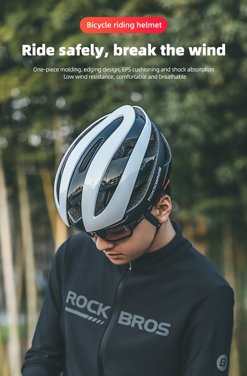 ROCKBROS RB-01 Cycling Helmet Ultralight Road Bike Helmet MTB Scooter Helmet Caps - Pink M -rockbros-shop ROCKBROS RB 01 Cycling Helmet Pink M 518662 2