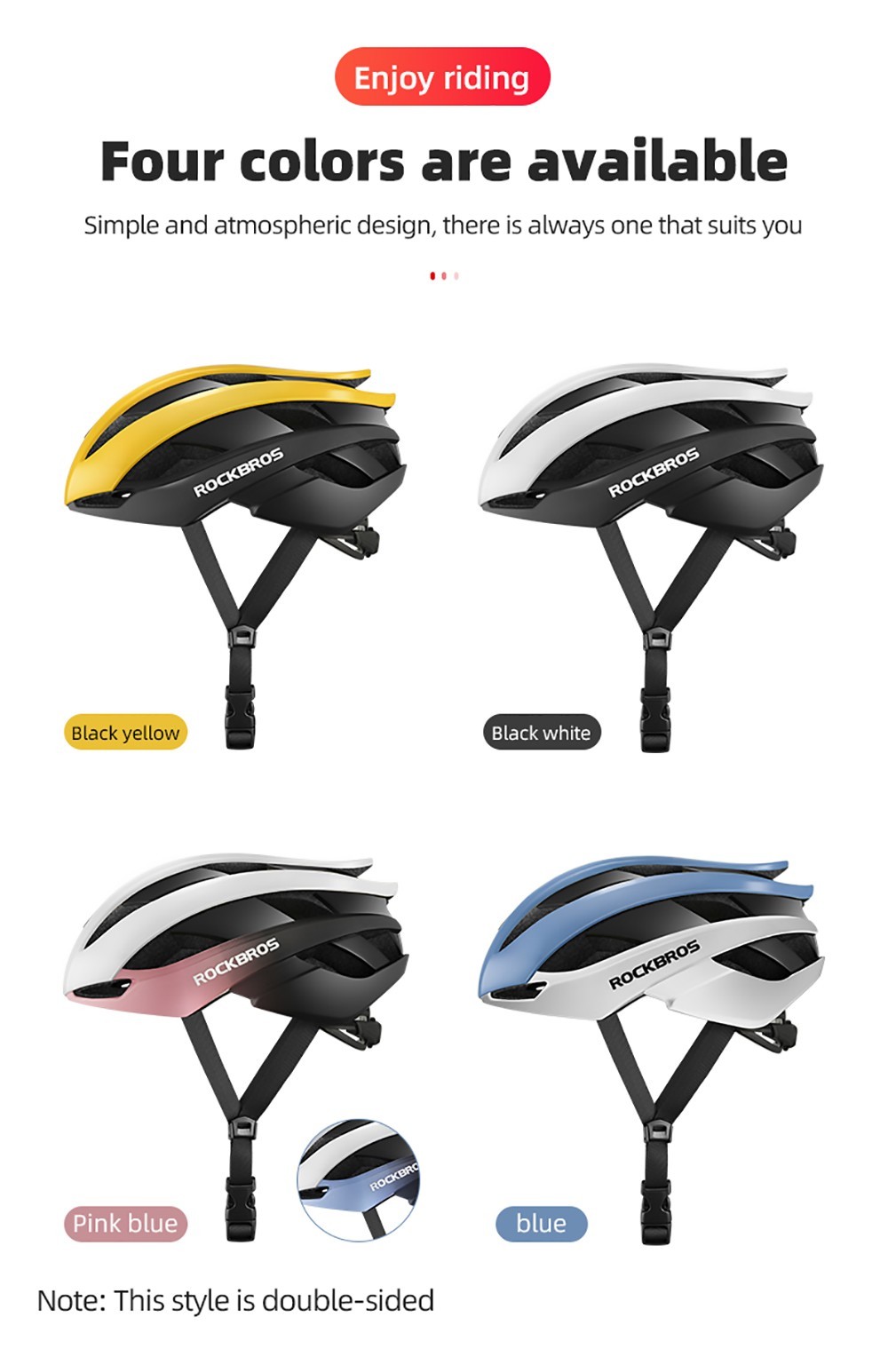 ROCKBROS RB-01 Cycling Helmet Ultralight Road Bike Helmet MTB Scooter Helmet Caps - Yellow M -rockbros-shop ROCKBROS RB 01 Cycling Helmet Yellow M 518660 12