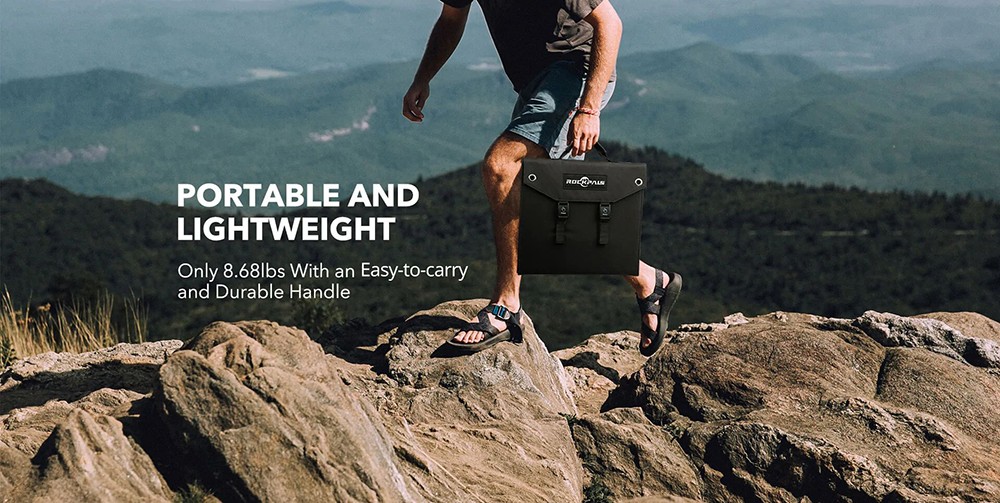 ROCKPALS SP002 60W Foldable Solar Panel, 21.5%-23.5% High Efficiency, Waterproof, Support Parallel 17 ROCKPALS SP002 60W Foldable Solar Panel, 21.5%-23.5% High Efficiency, Waterproof, Support Parallel -IMOU Sales ROCKPALS SP002 60W Foldable Solar Panel 518581 3
