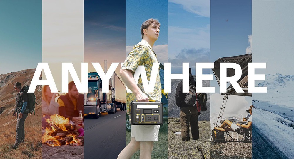 VTOMAN Jump 600 Portable Power Station, 640Wh LiFePO4 Battery Solar Generator, 600W Pure Sine Wave AC Outlets, 9 Ports, 12W LED Light -IMOU Sales VTOMAN Jump 600 640Wh Portable Power Station 518838 6