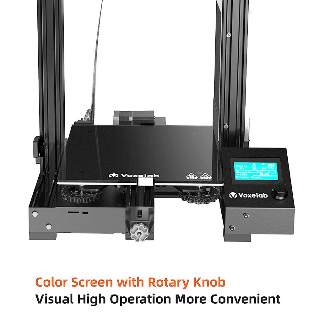 Voxelab Aquila C2 FDM 3D Printer Fast Heating Resuming Printing Color Screen 220x220x250mm
