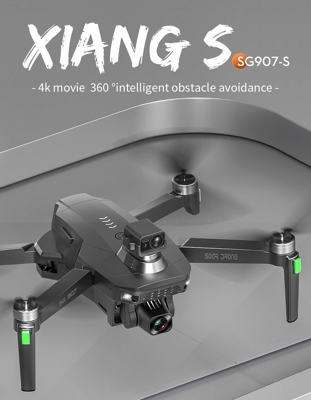 ZLL SG907-S RC Drone with 4K HD Camera 3 Batteries