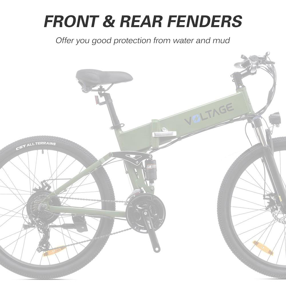 KAISDA K1-V Electric Bike 26 Inch Foldable Mountain Bike 250W Motor 25Km/h Max Speed 36V 10.4Ah Battery 70KM Max Range 120KG Max Load - Black 17 KAISDA K1-V Electric Bike 26 Inch Foldable Mountain Bike 250W Motor 25Km/h Max Speed 36V 10.4Ah Battery 70KM Max Range 120KG Max Load - Black