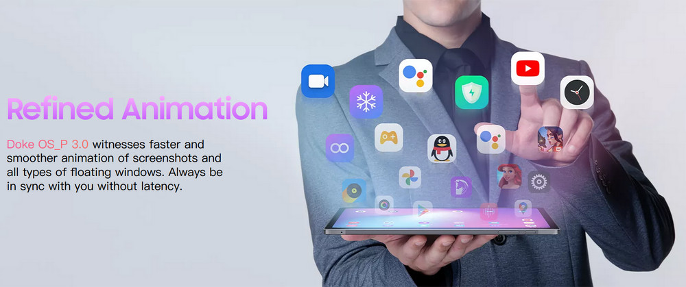 Blackview Tab 15 4G LTE Tablet PC Pad, Unisoc Tiger T610 Octa Core 1.8GHz 8GB RAM 128GB ROM, 10.5-inch 1920x1200 FHD 1080P In-cell Widevine L1 Screen, 13MP+8MP Dual Cameras, 8280mAh Daily Use 12 Hours 18W Fast Charging, Android 12 OS, PC Mode - Grey