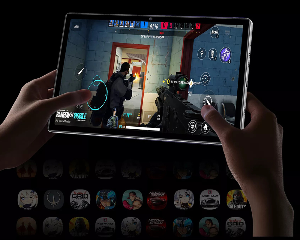 Blackview Tab 15 4G LTE Tablet PC Pad, Unisoc Tiger T610 Octa Core 1.8GHz 8GB RAM 128GB ROM, 10.5-inch 1920x1200 FHD 1080P In-cell Widevine L1 Screen, 13MP+8MP Dual Cameras, 8280mAh Daily Use 12 Hours 18W Fast Charging, Android 12 OS, PC Mode - Grey