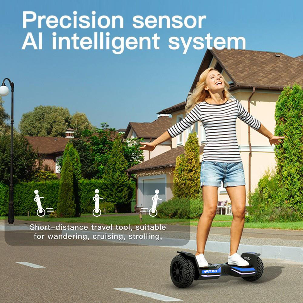 IENYRID X8 Balancing Electric Scooter For Adult, 350W*2 Dual Motors, 10 Inch Off-Road Tires, 15Km/h Max Speed, 4AH Battery For 12KM Range, 100KG Load, APP Control, -rockbros-shop db72319a dc9d 4cda aef6 8a31915ec176