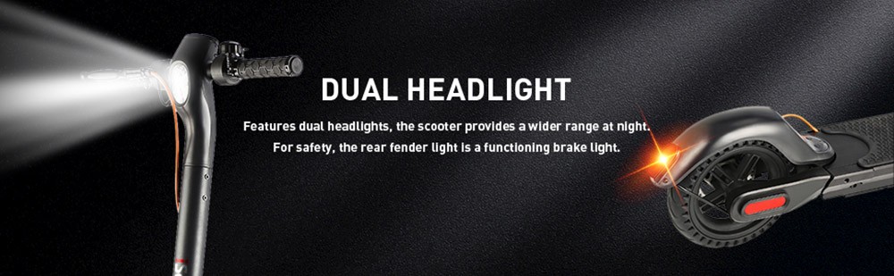 IScooter M5pro Electric Scooter 8.5'' Honeycomb Tire 350W Motor 7.8Ah Battery For 35km Range Front And Rear Shock Absorbers 16 IScooter M5pro Electric Scooter 8.5'' Honeycomb Tire 350W Motor 7.8Ah Battery For 35km Range Front And Rear Shock Absorbers -rockbros-shop iScooter M5pro Electric Scooter 8 5 Honeycomb Tire 518823 2