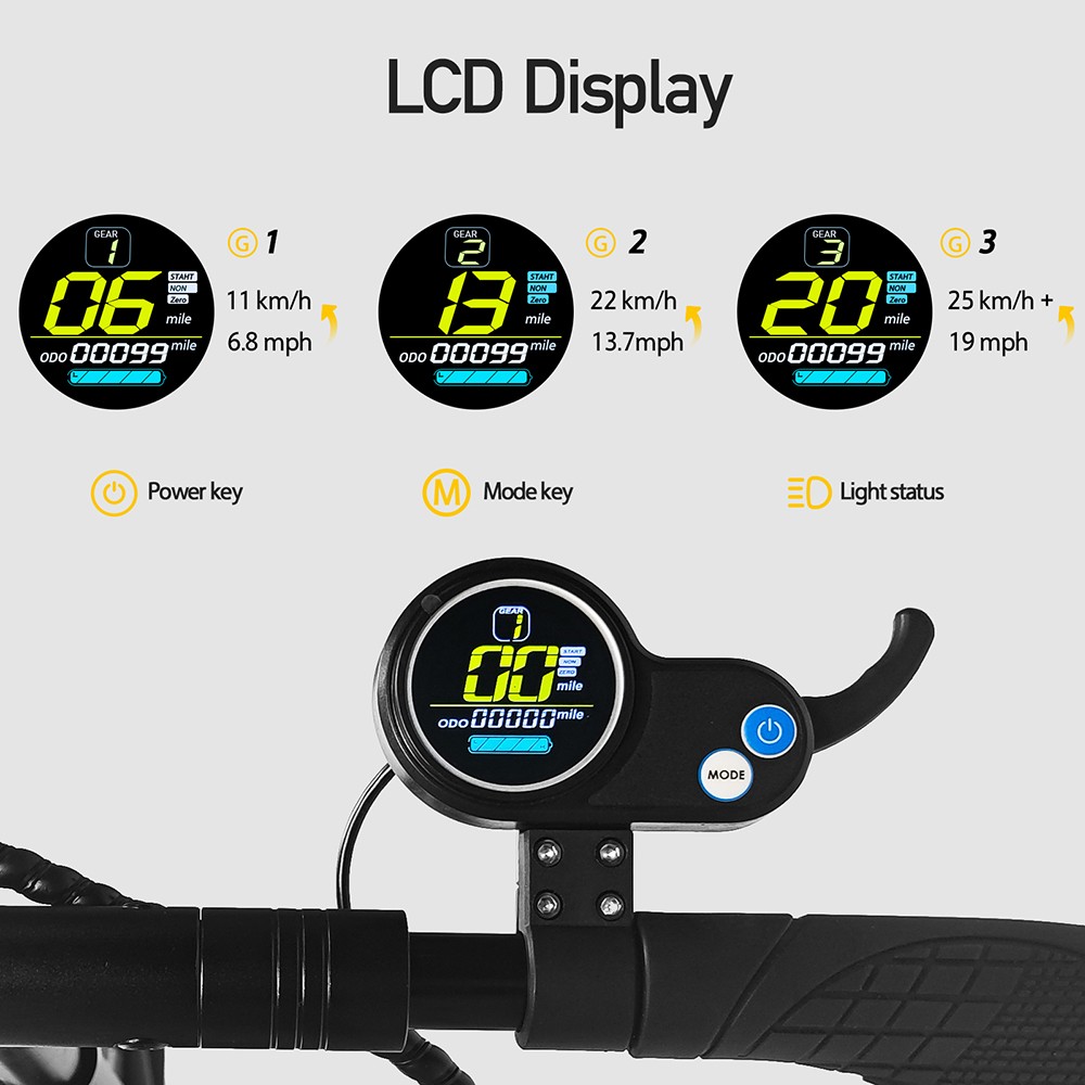 JOYOR Y1 Electric Scooter 36V 8Ah Battery, 400W Motor 35km/h Max Speed With Seat Black -rockbros-shop 5200c897 4b8f 48e8 adb7 687caa95a7bd