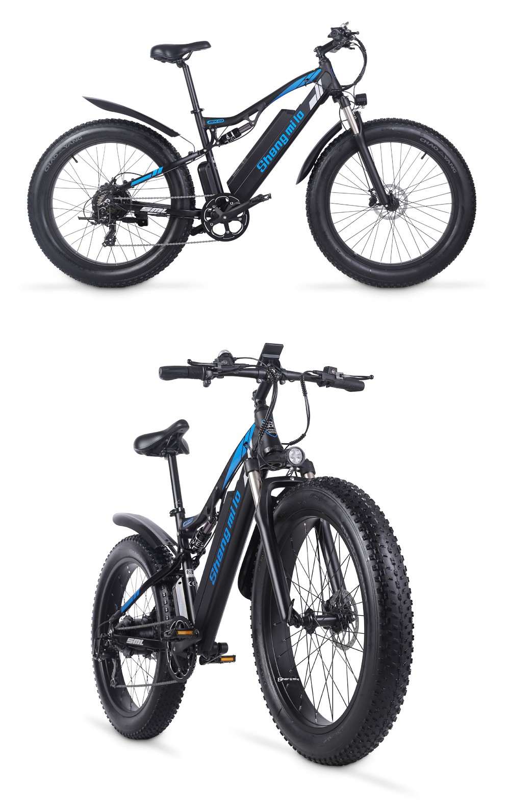 Shengmilo MX03 1000W 48V 17Ah 26 Inch E-bike 40km/h Max Speed 40-50km Mileage Range 180kg Max Load Electric Bike - Black 33 Shengmilo MX03 1000W 48V 17Ah 26 Inch E-bike 40km/h Max Speed 40-50km Mileage Range 180kg Max Load Electric Bike - Black -rockbros-shop 6d0889a2 f7a5 4daf b817 7279deb87853