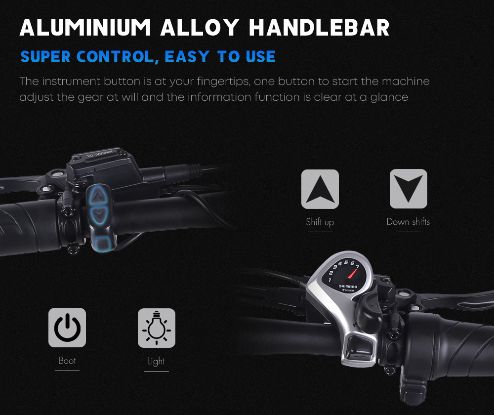 Shengmilo MX03 1000W 48V 17Ah 26 Inch E-bike 40km/h Max Speed 40-50km Mileage Range 180kg Max Load Electric Bike - Black 26 Shengmilo MX03 1000W 48V 17Ah 26 Inch E-bike 40km/h Max Speed 40-50km Mileage Range 180kg Max Load Electric Bike - Black -rockbros-shop 7e562fa7 4a06 4b5a bd22 0bf793d204e7