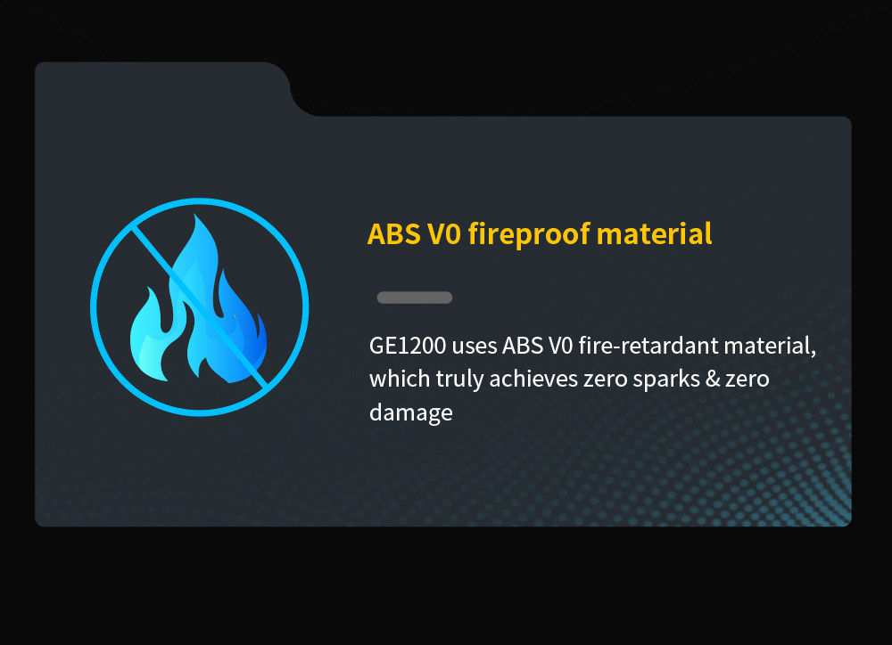 GOOLOO GE1200 Jump Starter, 1200A Peak Car Starter, 18000mAh Portable Power Pack, 12V Auto Battery Booster, LED Light -IMOU Sales GOOLOO GE1200 Jump Starter 518938 5