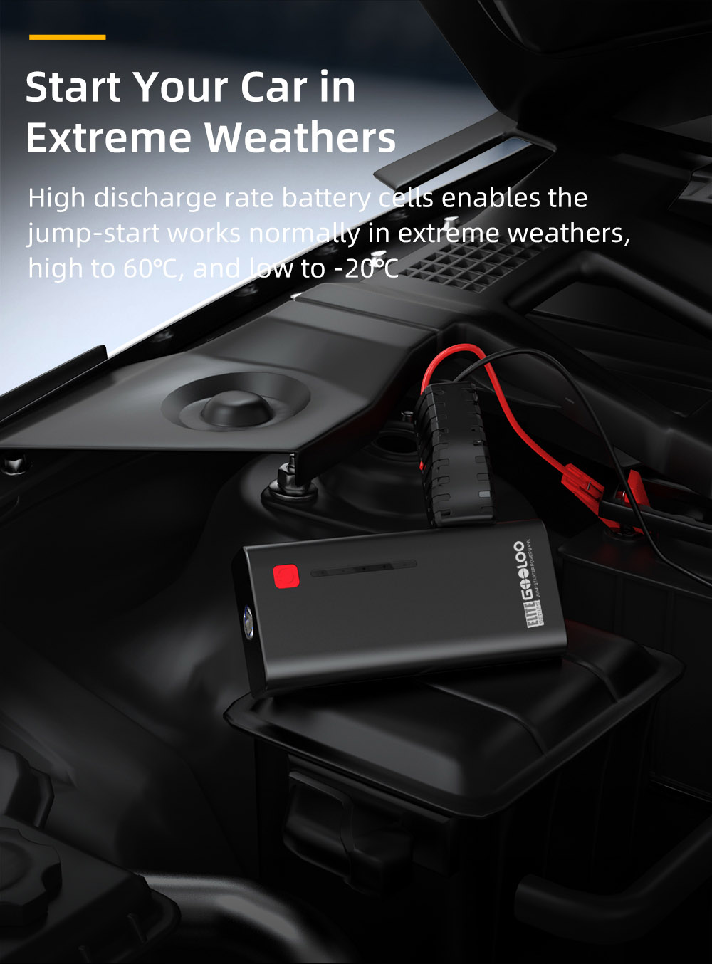GOOLOO GE1200 Jump Starter