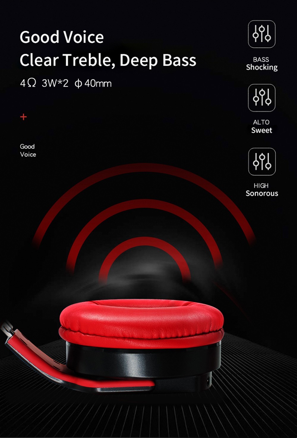 SODO MH2 Wireless Bluetooth Headset, Headphone & Speaker Modes, Support TF Card, FM - Yellow 15 SODO MH2 Wireless Bluetooth Headset, Headphone & Speaker Modes, Support TF Card, FM - Yellow -Headphones & Earphones shop SODO MH2 Wireless Bluetooth Headset Yellow 518962 1