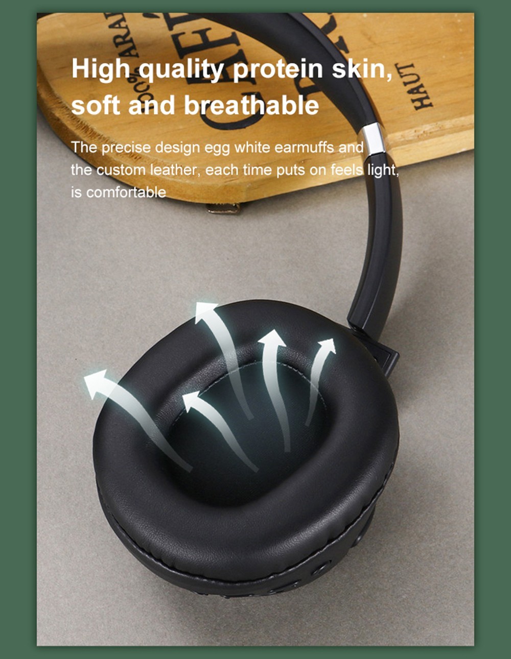 SODO SD-1010 Wireless Bluetooth Headphone BT 5.1, Heavy Bass, Up To 8H Play Time - White 15 SODO SD-1010 Wireless Bluetooth Headphone BT 5.1, Heavy Bass, Up To 8H Play Time - White -Headphones & Earphones shop SODO SD 1010 Wireless Bluetooth Headphone White 518959 7