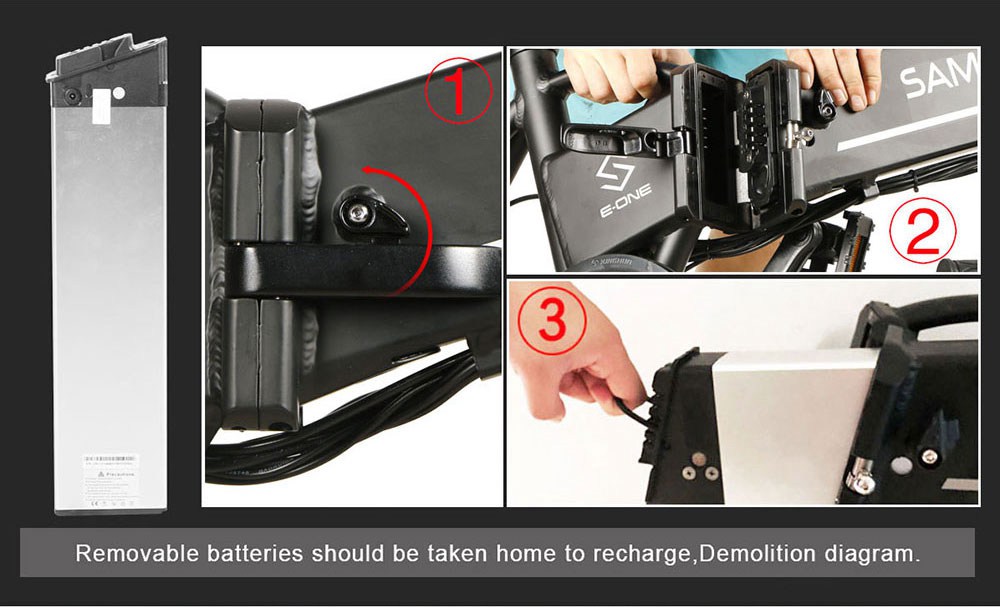 Samebike 20LVXD30 Portable Folding Smart Electric Moped Bike 350W Motor 35km/h Max Speed 20 Inch Tire - Black 17 Samebike 20LVXD30 Portable Folding Smart Electric Moped Bike 350W Motor 35km/h Max Speed 20 Inch Tire - Black -rockbros-shop Samebike 20LVXD30 Folding Electric Moped Bike Black 519001 3