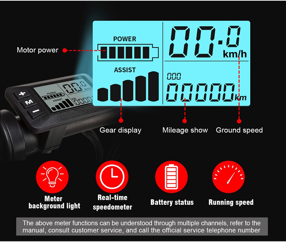 Samebike JG20 Smart Folding Electric Moped Bike 350W Motor 10Ah Battery 32km/h Max Speed 20 Inch Tire - White -rockbros-shop Samebike JG20 Smart Folding Electric Bike 350W Motor White 519003 7