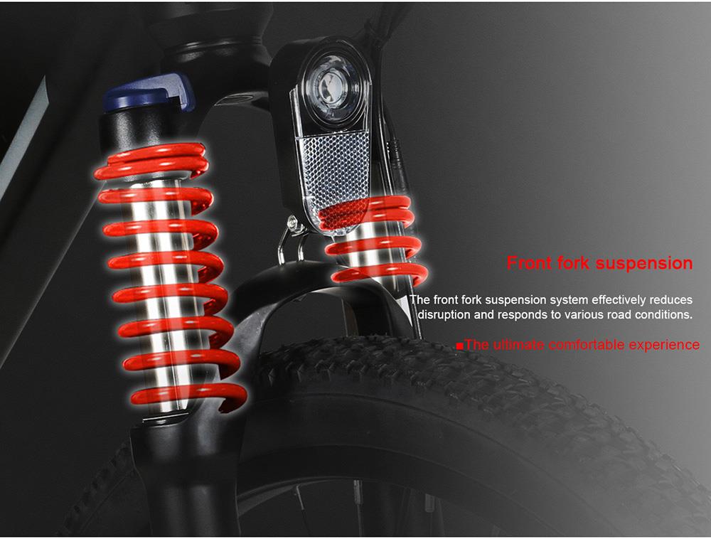 Samebike MY275 10.4Ah 500W Motor 48V 27.5inch Electric Bike 20mph Top Speed 80km Mileage Range 150kg Load - White 27 Samebike MY275 10.4Ah 500W Motor 48V 27.5inch Electric Bike 20mph Top Speed 80km Mileage Range 150kg Load - White -rockbros-shop Samebike MY275 10 4Ah 500W Motor 48V 27 5inch Electric Bike White 519008 13