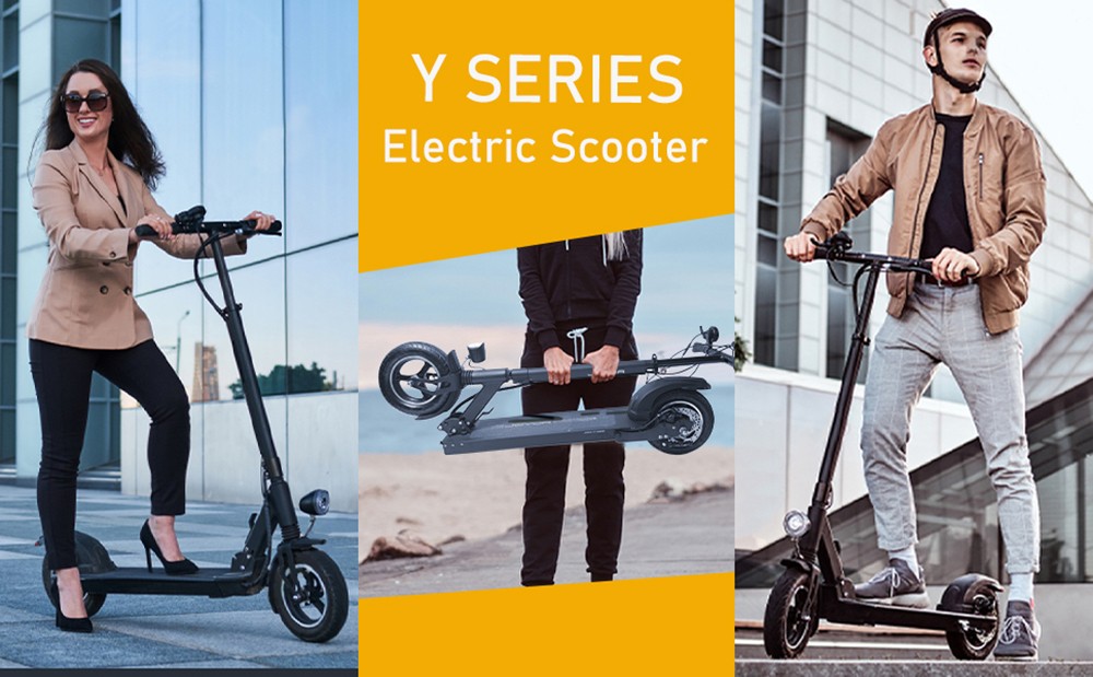 JOYOR Y1 Electric Scooter 36V 8Ah Battery, 400W Motor 35km/h Max Speed With Seat Black -rockbros-shop c5296808 05ae 4896 8474 d20156aa9f94