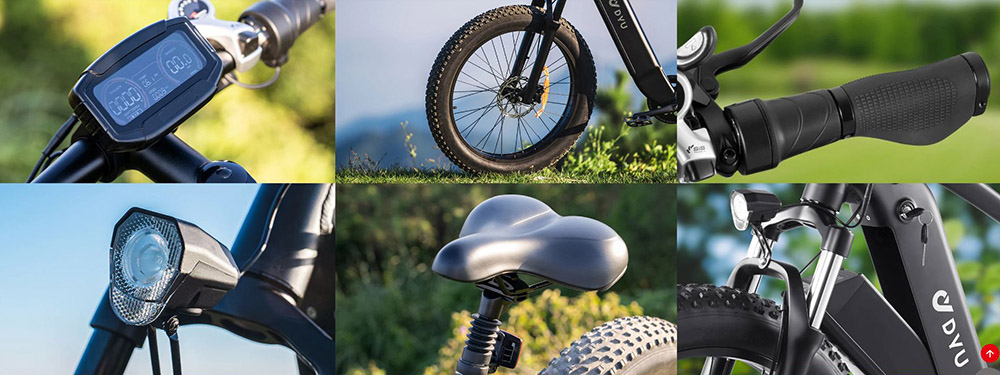 DYU King 750 Mountain E-Bike 26*4.0 Inch Fat Tires 48V 750W Brushless High-Speed Motor 20Ah LG Battery For 80km Range 45km/h Max Speed 150KG Max Load 17 DYU King 750 Mountain E-Bike 26*4.0 Inch Fat Tires 48V 750W Brushless High-Speed Motor 20Ah LG Battery For 80km Range 45km/h Max Speed 150KG Max Load -rockbros-shop d6af96d0 7d4f 4e58 af7b 898b830ba8af