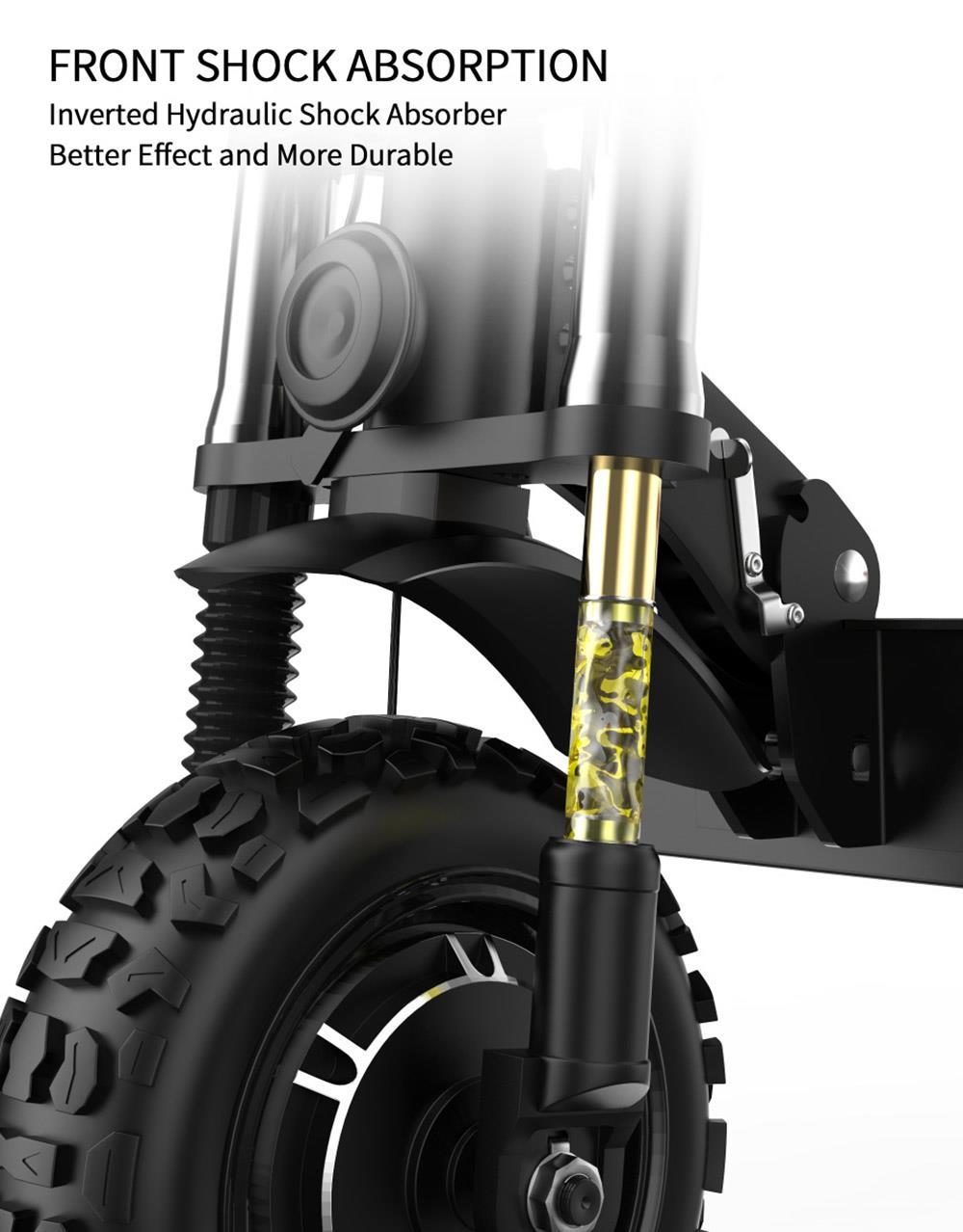DUOTTS D88 Electric Scooter 11 Inch Off-Road Tires 2800W*2 Dual Motor 85Km/h Max Speed 60V 38Ah Battery For 100KM Range 150KG Load Double Absorbers With Seat -rockbros-shop da348087 bcce 4c47 be07 cf375f830085