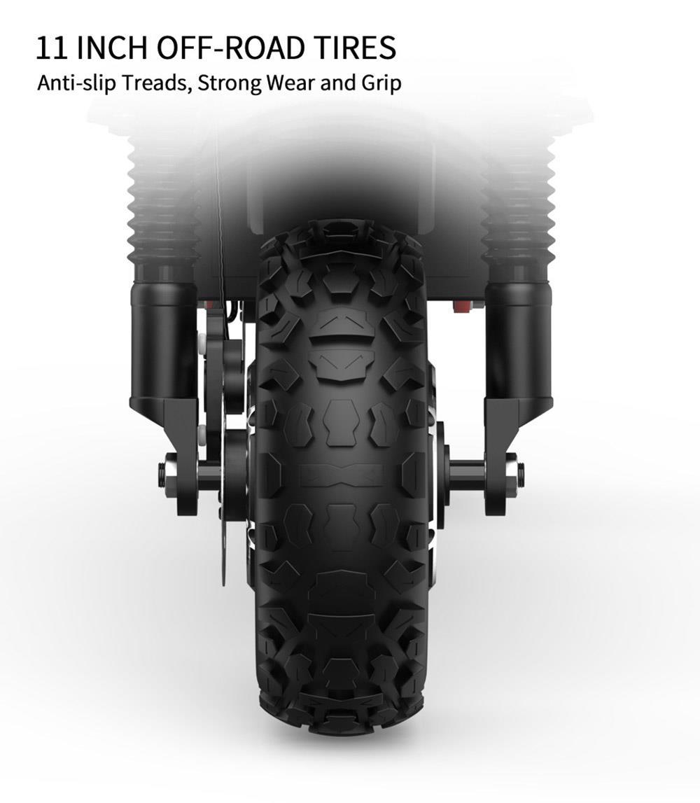 DUOTTS D88 Electric Scooter 11 Inch Off-Road Tires 2800W*2 Dual Motor 85Km/h Max Speed 60V 38Ah Battery For 100KM Range 150KG Load Double Absorbers With Seat -rockbros-shop f9838708 832f 4f5d 8fb6 f251e00f2685