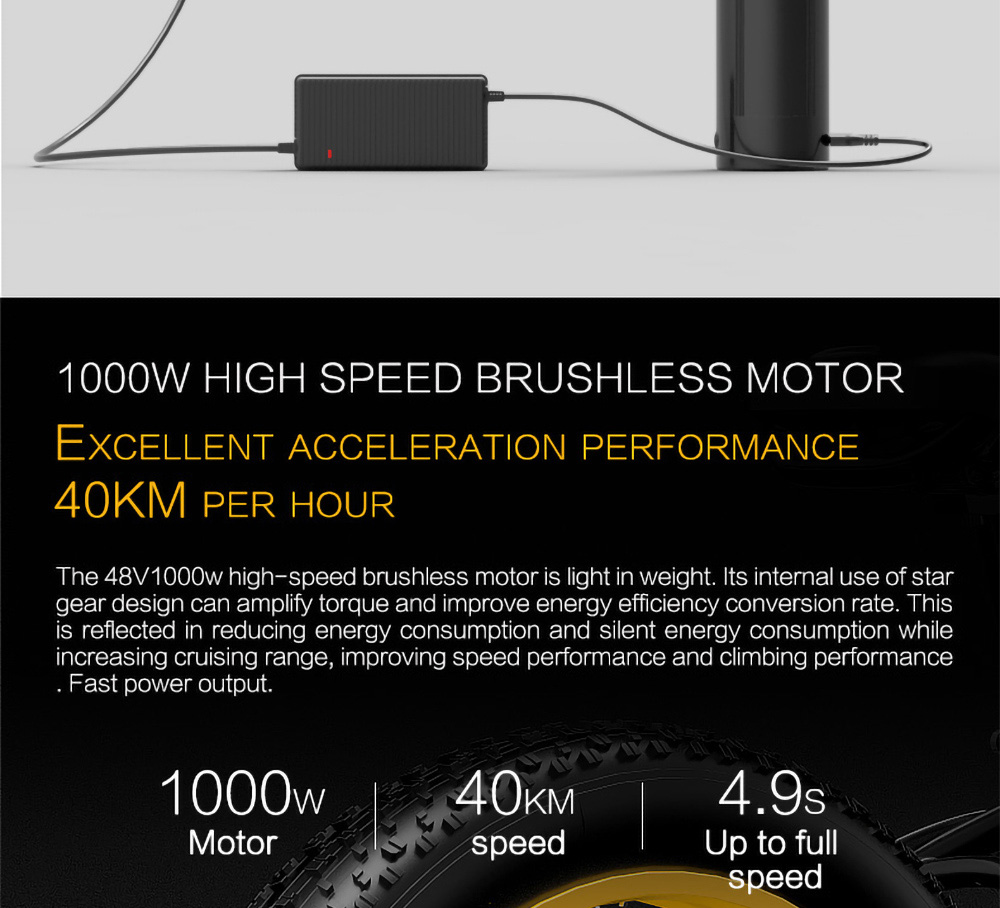 GOGOBEST GF600 Electric Bike 48V 13Ah Battery 1000W Motor 26x4.0 Inch Fat Tire Max Speed 40Km/h 110KM Power-assisted Mileage Range LCD Display IP54 Waterproof Aluminum Alloy Frame Shimano 7-speed Shift - Black Yellow 17 GOGOBEST GF600 Electric Bike 48V 13Ah Battery 1000W Motor 26x4.0 Inch Fat Tire Max Speed 40Km/h 110KM Power-assisted Mileage Range LCD Display IP54 Waterproof Aluminum Alloy Frame Shimano 7-speed Shift - Black Yellow -rockbros-shop 2ee0b01cb07f426c9315179a0668f000 519224 7