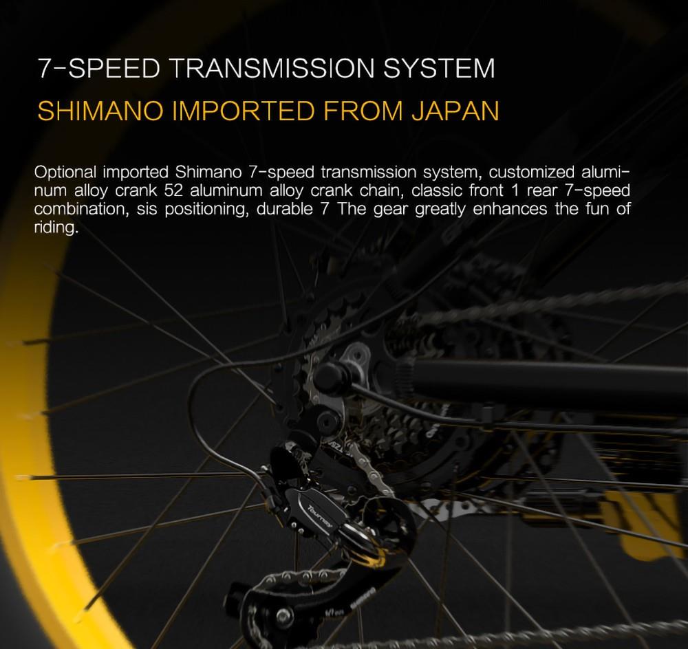 GOGOBEST GF600 Electric Bike 48V 13Ah Battery 1000W Motor 26x4.0 Inch Fat Tire Max Speed 40Km/h 110KM Power-assisted Mileage Range LCD Display IP54 Waterproof Aluminum Alloy Frame Shimano 7-speed Shift - Black Grey 34 GOGOBEST GF600 Electric Bike 48V 13Ah Battery 1000W Motor 26x4.0 Inch Fat Tire Max Speed 40Km/h 110KM Power-assisted Mileage Range LCD Display IP54 Waterproof Aluminum Alloy Frame Shimano 7-speed Shift - Black Grey -rockbros-shop 439ae7eaed7e4f33b3e4ba0e26b444b5 519225 20