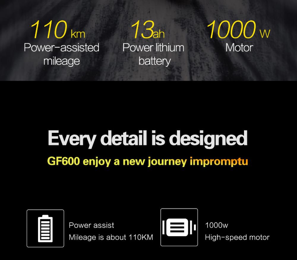 GOGOBEST GF600 Electric Bike 48V 13Ah Battery 1000W Motor 26x4.0 Inch Fat Tire Max Speed 40Km/h 110KM Power-assisted Mileage Range LCD Display IP54 Waterproof Aluminum Alloy Frame Shimano 7-speed Shift - Black Grey 16 GOGOBEST GF600 Electric Bike 48V 13Ah Battery 1000W Motor 26x4.0 Inch Fat Tire Max Speed 40Km/h 110KM Power-assisted Mileage Range LCD Display IP54 Waterproof Aluminum Alloy Frame Shimano 7-speed Shift - Black Grey -rockbros-shop 44257420976f48be83d9fd6b244fd3d7 519225 2