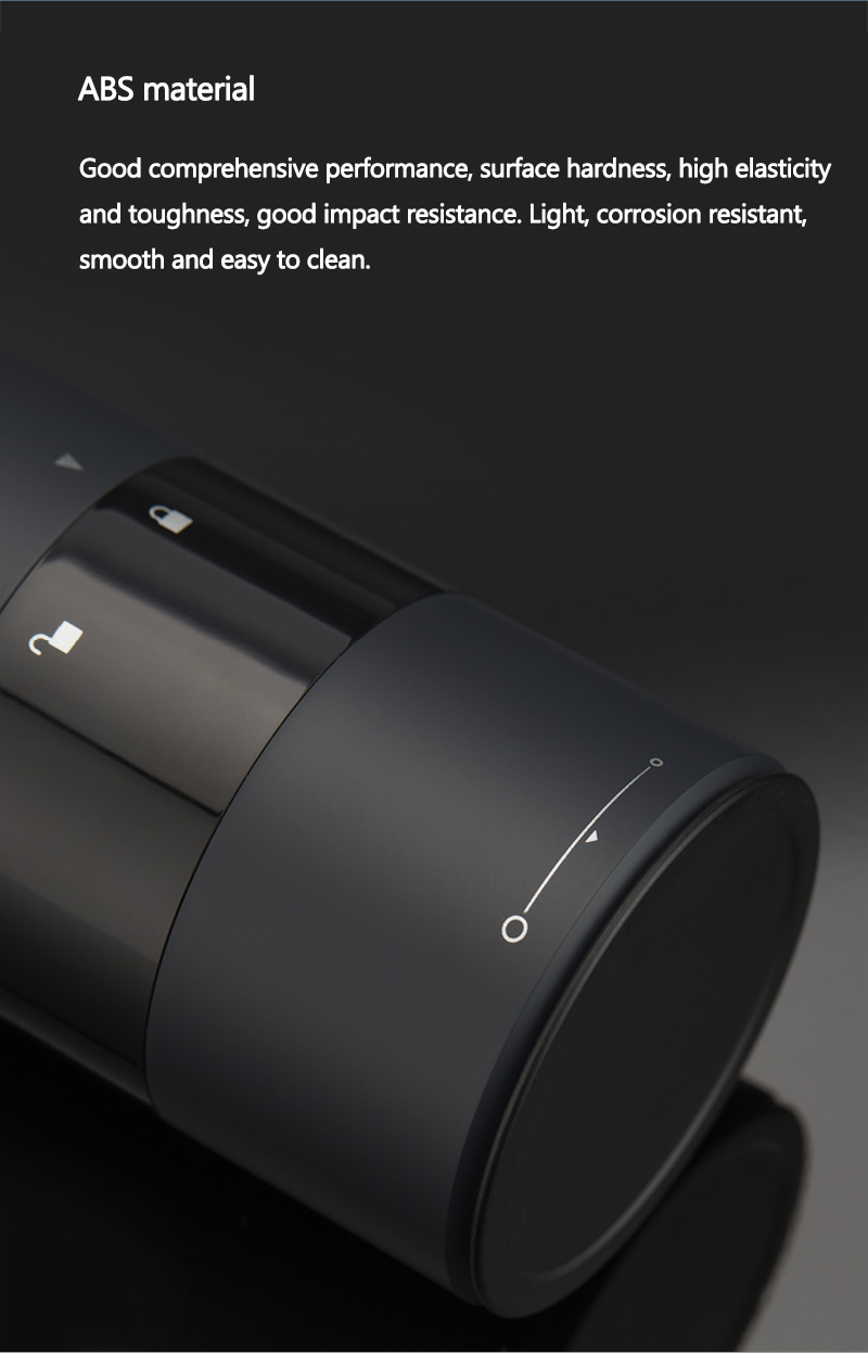 Xiaomi Youpin Huohou Electric Automatic Mill Pepper and Salt Grinder Charger Version & Ceramic Grinding Core - White