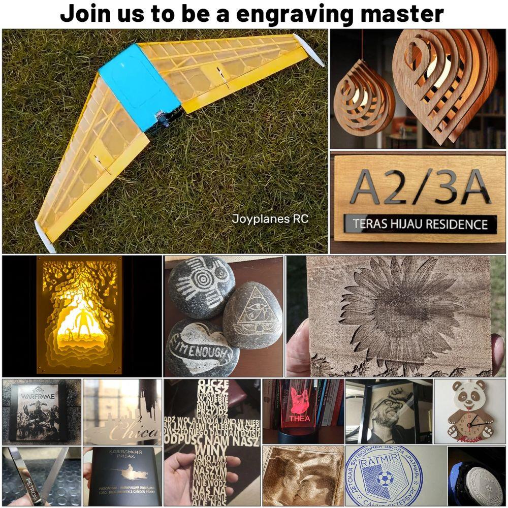 NEJE 3 MAX 12W Laser Engraver Cutter, A40640 Laser Module, 0.04*0.06mm Compressed Spot, Built-in Air Assist, NEJE WIN Software, Android IOS App Control, Metal Nozzle Module Radiator, Engraving Size 460*810mm, Expandable To 810*1030mm -BioloMix Shop 937c3a82 0a5e 43fe 924c a8ee2e5c7b9c