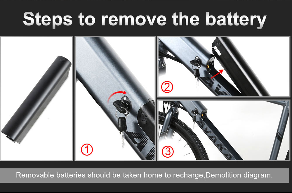 AVAKA R3 Electric Bike 700C*40C Inches Wheel 36V 350W Motor 12.5Ah Battery 32km/h Max Speed 70km Range Shimano 7-Speed Gear 120kg Load - Green -rockbros-shop AVAKA R3 Electric Bike 36V 350W Motor Green 519216 6