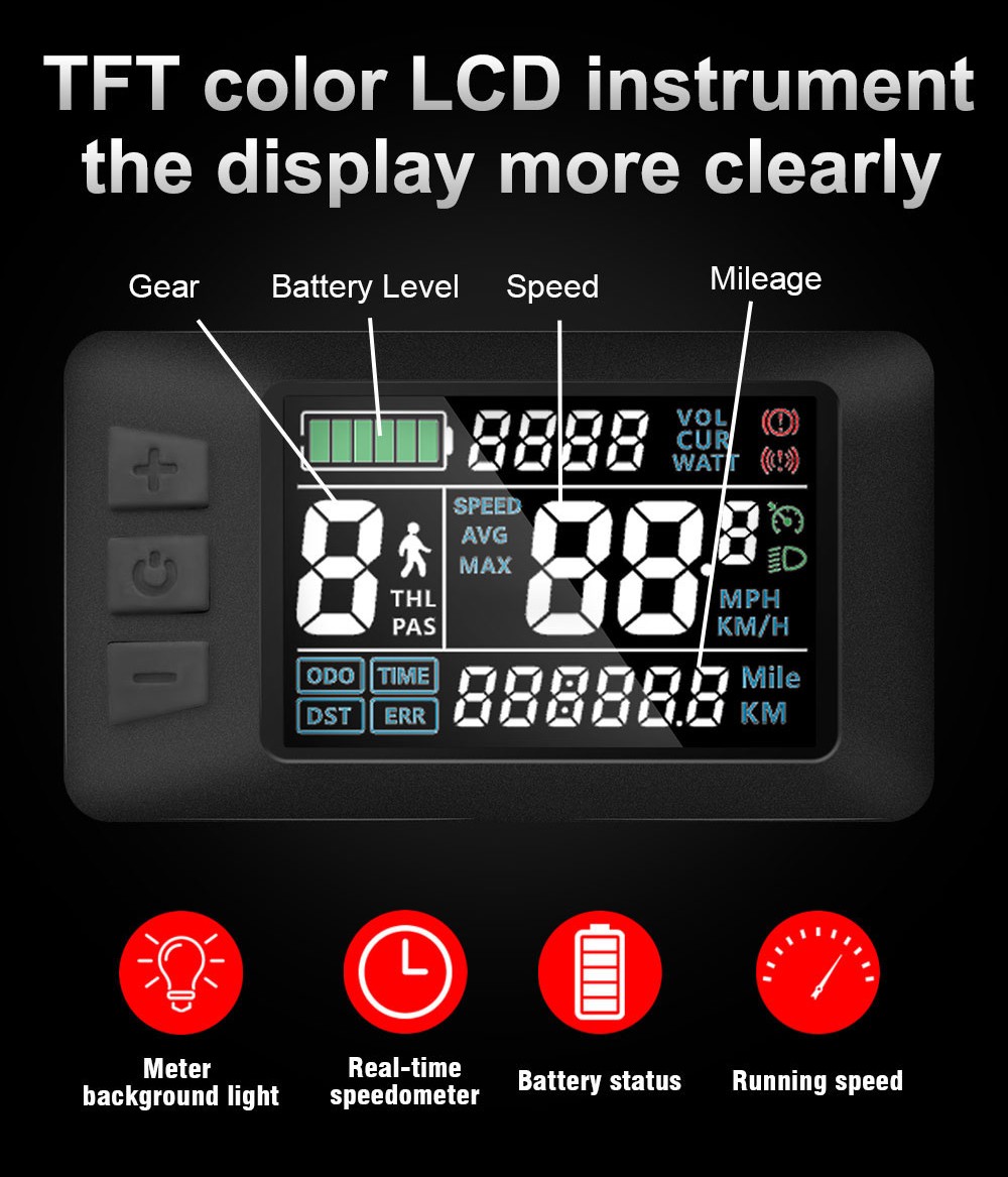 AVAKA R3 Electric Bike 700C*40C Inches Wheel 36V 350W Motor 12.5Ah Battery 32km/h Max Speed 70km Range Shimano 7-Speed Gear 120kg Load - Green -rockbros-shop AVAKA R3 Electric Bike 36V 350W Motor Green 519216 7
