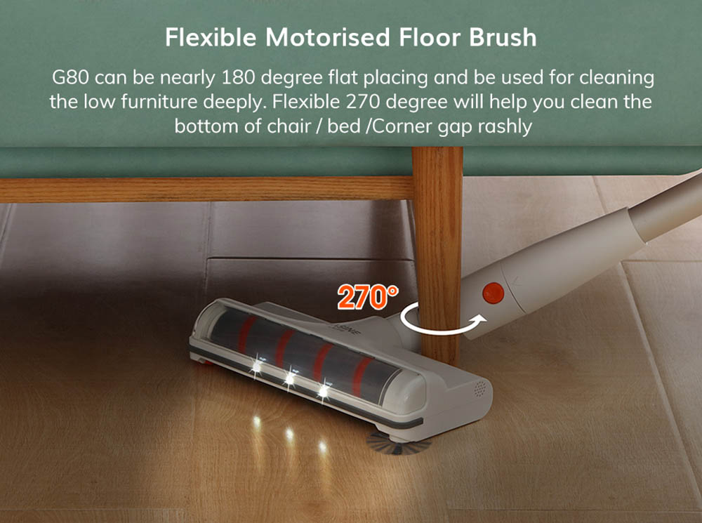 EASINE by ILIFE G80 Cordless Stick Vacuum Cleaner China