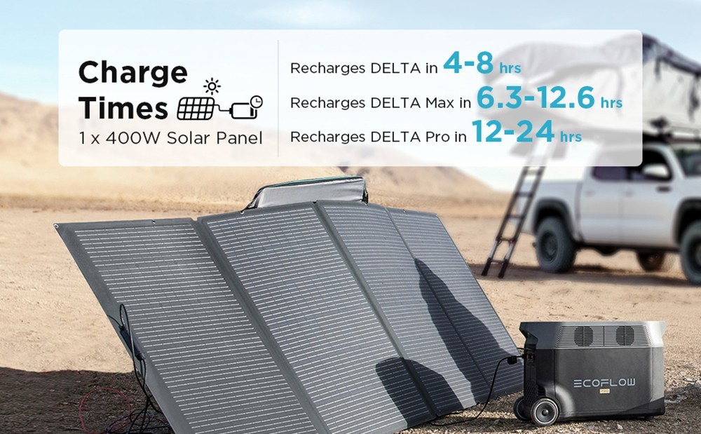 EcoFlow 400W Portable Solar Panel With Kickstand Case, 22.4% Conversion Efficiency, Waterproof IP68 19 EcoFlow 400W Portable Solar Panel With Kickstand Case, 22.4% Conversion Efficiency, Waterproof IP68 -IMOU Sales EcoFlow 400W Portable Solar Panel 519455 5