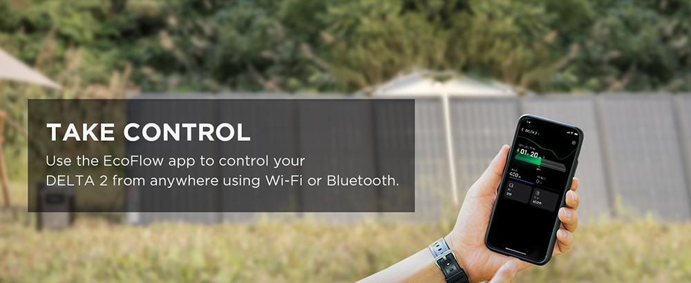 EcoFlow DELTA 2 Portable Power Station, 1024Wh LiFePO4 Battery Solar Generator, 1800W AC Output, Expandable Capacity, 15 Outputs, App Control, Charge To 80% In 50 Mins 25 EcoFlow DELTA 2 Portable Power Station, 1024Wh LiFePO4 Battery Solar Generator, 1800W AC Output, Expandable Capacity, 15 Outputs, App Control, Charge To 80% In 50 Mins -IMOU Sales EcoFlow DELTA 2 1024Wh Portable Power Station 519456 11