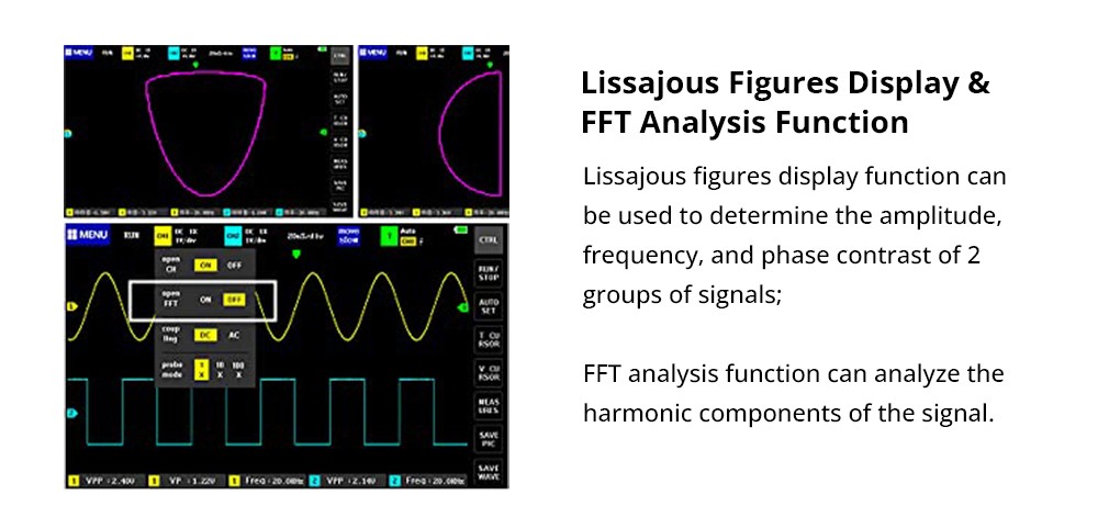 FNIRSI 1013D 7inch Tablet Oscilloscope