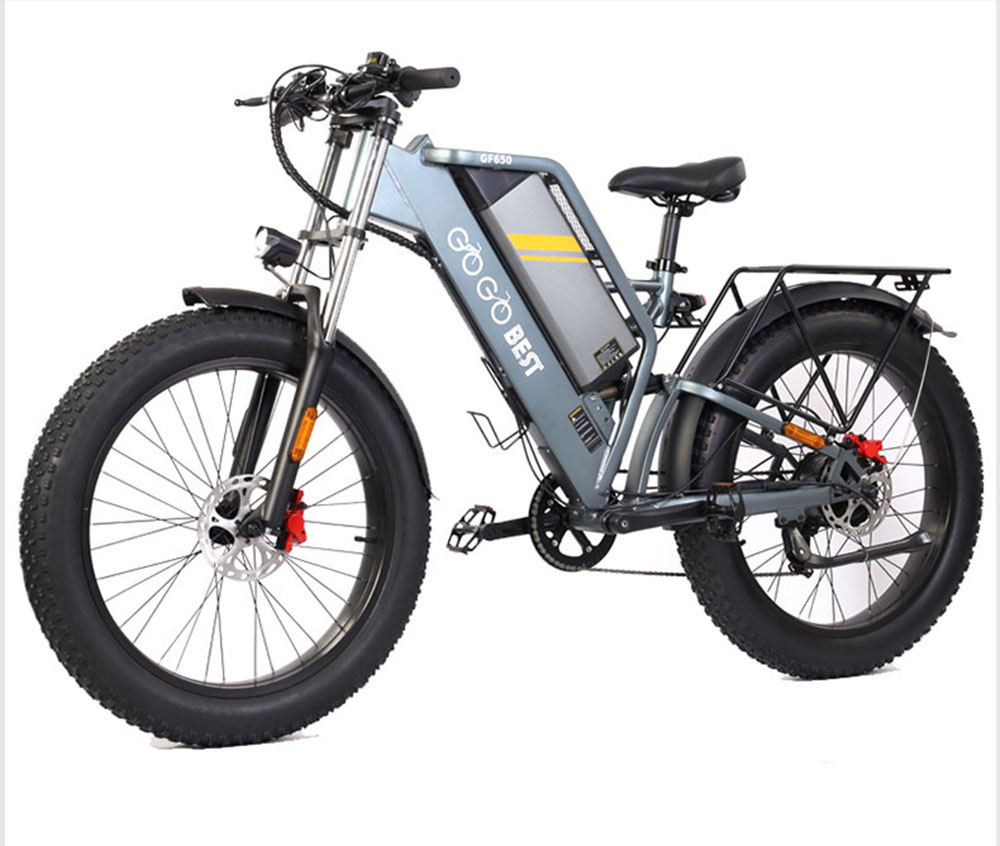 GOGOBEST GF650 Electric Bicycle 26*4.0 Inch Fat Tires 1000W Motor 45Km/h Top Speed 48V 20Ah Battery 90-100KM Max Range Dual Hydraulic Disc Brakes Shimano 7-Speed Transmission 22 GOGOBEST GF650 Electric Bicycle 26*4.0 Inch Fat Tires 1000W Motor 45Km/h Top Speed 48V 20Ah Battery 90-100KM Max Range Dual Hydraulic Disc Brakes Shimano 7-Speed Transmission -rockbros-shop GOGOBEST GF650 Electric Bicycle 26 4 0 Fat Tire 519206 8