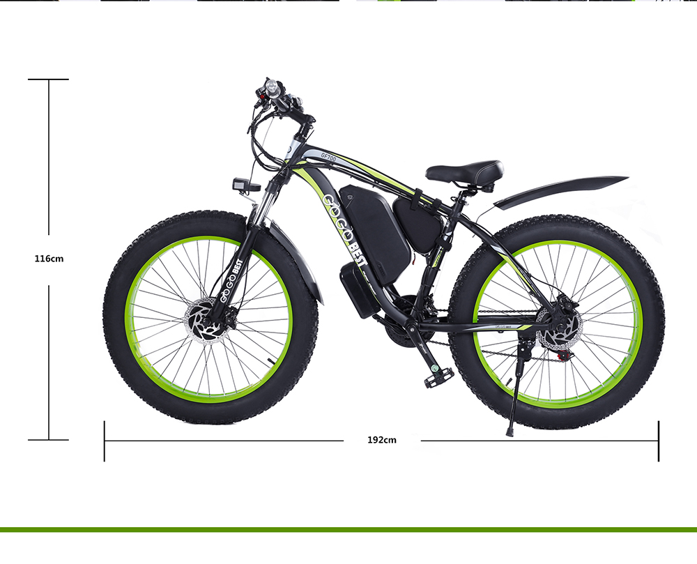 GOGOBEST GF700 26*4.0 Inch Fat Tire Electric Mountain Bike 48V 17.5Ah Battery 2*500W Dual Motor Max Speed 50Km/h 70KM Power-Assisted Range Max Load 200KG IP54 Waterproof Hydraulic Disc Brake MTB Bike 6061 Aluminum Alloy Frame - Black Red 16 GOGOBEST GF700 26*4.0 Inch Fat Tire Electric Mountain Bike 48V 17.5Ah Battery 2*500W Dual Motor Max Speed 50Km/h 70KM Power-Assisted Range Max Load 200KG IP54 Waterproof Hydraulic Disc Brake MTB Bike 6061 Aluminum Alloy Frame - Black Red -rockbros-shop GOGOBEST GF700 Electric Mountain Bike 519219 10