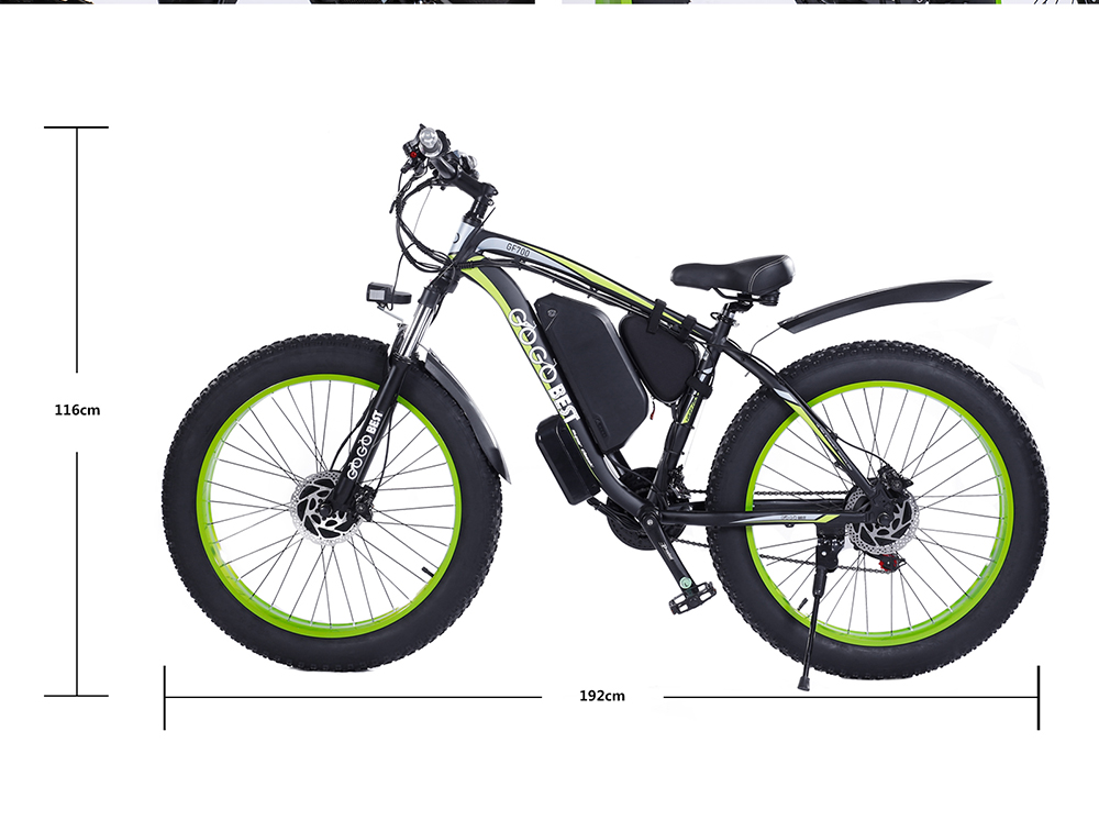 GOGOBEST GF700 26*4.0 Inch Fat Tire Electric Mountain Bike 48V 17.5Ah Battery 2*500W Dual Motor Max Speed 50Km/h 70KM Power-Assisted Range Max Load 200KG IP54 Waterproof Hydraulic Disc Brake MTB Bike 6061 Aluminum Alloy Frame - Black Yellow 16 GOGOBEST GF700 26*4.0 Inch Fat Tire Electric Mountain Bike 48V 17.5Ah Battery 2*500W Dual Motor Max Speed 50Km/h 70KM Power-Assisted Range Max Load 200KG IP54 Waterproof Hydraulic Disc Brake MTB Bike 6061 Aluminum Alloy Frame - Black Yellow -rockbros-shop GOGOBEST GF700 eBike 519221 10