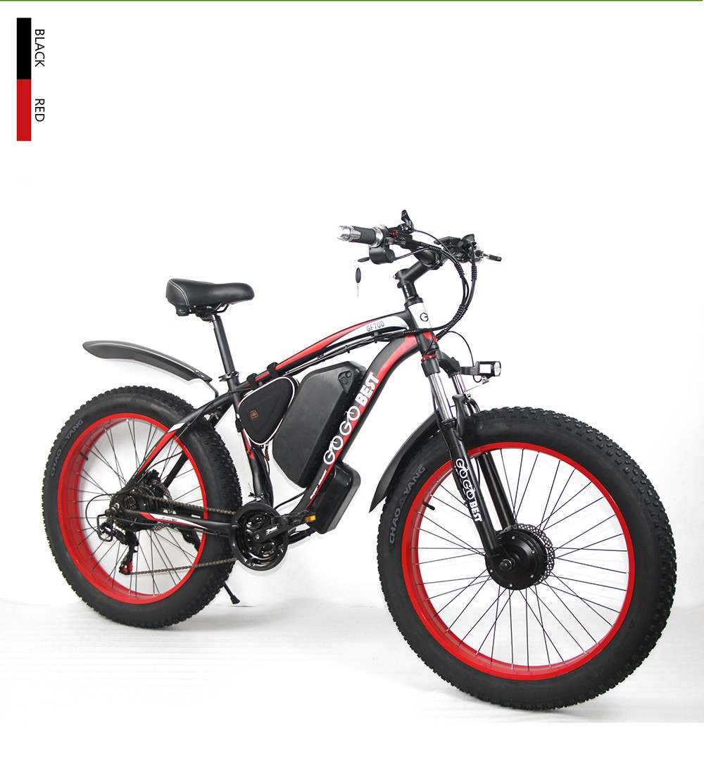 GOGOBEST GF700 26*4.0 Inch Fat Tire Electric Mountain Bike 48V 17.5Ah Battery 2*500W Dual Motor Max Speed 50Km/h 70KM Power-Assisted Range Max Load 200KG IP54 Waterproof Hydraulic Disc Brake MTB Bike 6061 Aluminum Alloy Frame - Black Yellow 18 GOGOBEST GF700 26*4.0 Inch Fat Tire Electric Mountain Bike 48V 17.5Ah Battery 2*500W Dual Motor Max Speed 50Km/h 70KM Power-Assisted Range Max Load 200KG IP54 Waterproof Hydraulic Disc Brake MTB Bike 6061 Aluminum Alloy Frame - Black Yellow -rockbros-shop GOGOBEST GF700 eBike 519221 12