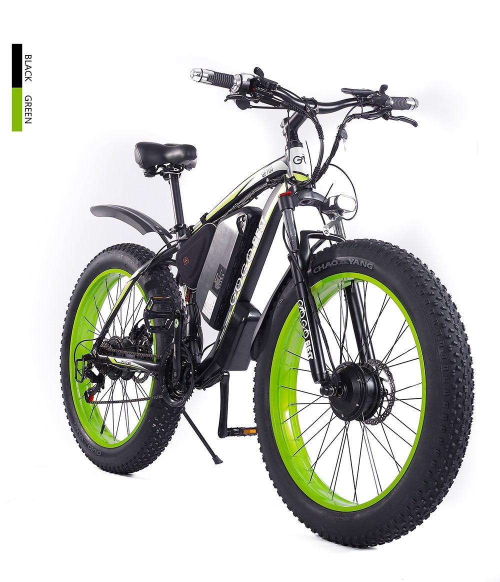 GOGOBEST GF700 26*4.0 Inch Fat Tire Electric Mountain Bike 48V 17.5Ah Battery 2*500W Dual Motor Max Speed 50Km/h 70KM Power-Assisted Range Max Load 200KG IP54 Waterproof Hydraulic Disc Brake MTB Bike 6061 Aluminum Alloy Frame - Black Yellow 20 GOGOBEST GF700 26*4.0 Inch Fat Tire Electric Mountain Bike 48V 17.5Ah Battery 2*500W Dual Motor Max Speed 50Km/h 70KM Power-Assisted Range Max Load 200KG IP54 Waterproof Hydraulic Disc Brake MTB Bike 6061 Aluminum Alloy Frame - Black Yellow -rockbros-shop GOGOBEST GF700 eBike 519221 14
