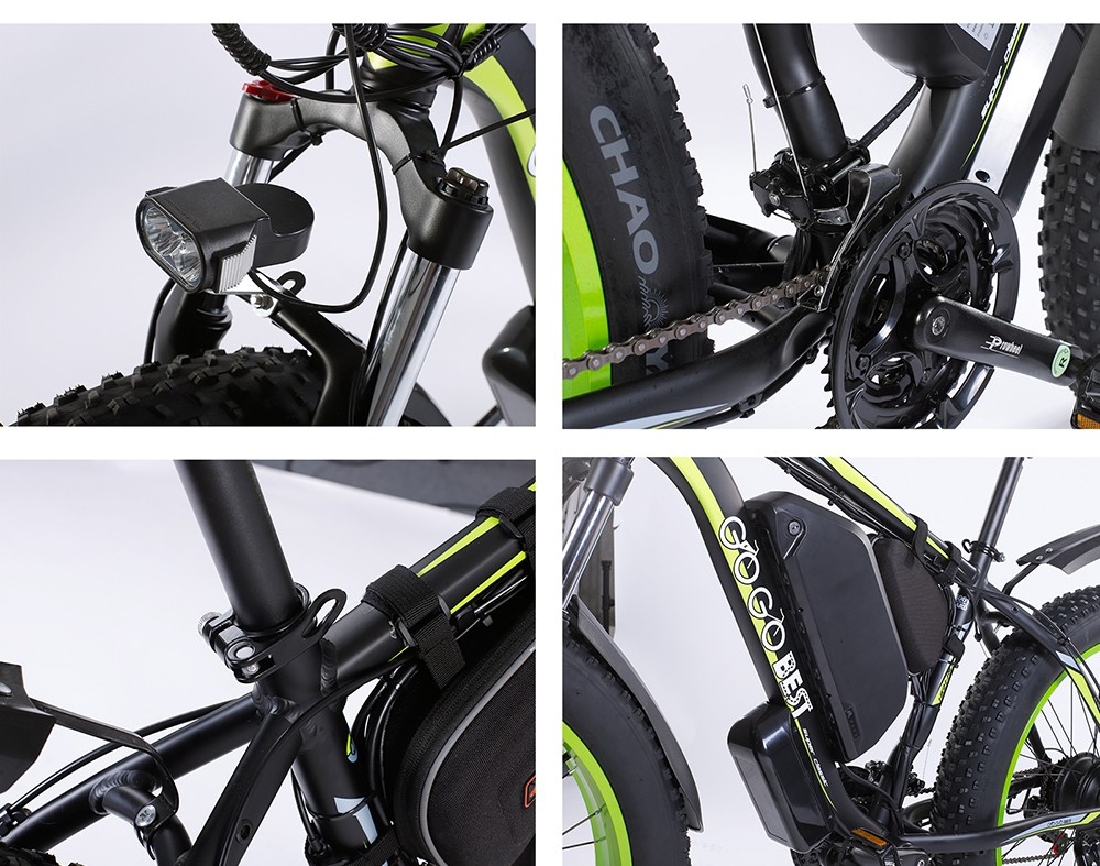 GOGOBEST GF700 26*4.0 Inch Fat Tire Electric Mountain Bike 48V 17.5Ah Battery 2*500W Dual Motor Max Speed 50Km/h 70KM Power-Assisted Range Max Load 200KG IP54 Waterproof Hydraulic Disc Brake MTB Bike 6061 Aluminum Alloy Frame - Black Yellow 15 GOGOBEST GF700 26*4.0 Inch Fat Tire Electric Mountain Bike 48V 17.5Ah Battery 2*500W Dual Motor Max Speed 50Km/h 70KM Power-Assisted Range Max Load 200KG IP54 Waterproof Hydraulic Disc Brake MTB Bike 6061 Aluminum Alloy Frame - Black Yellow -rockbros-shop GOGOBEST GF700 eBike 519221 9