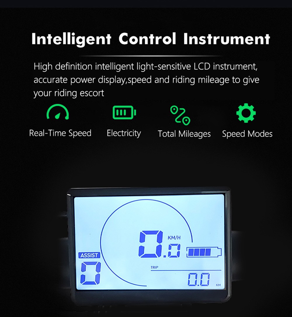 GOGOBEST GM26 Electric Bike 36V 250W Motor 25km/h Max Speed 10Ah Battery 50-60km Range 27.5*2.25'' CST Tires - Silver -rockbros-shop GOGOBEST GM26 Electric Bike 36V 250W Motor Silver 519592 4