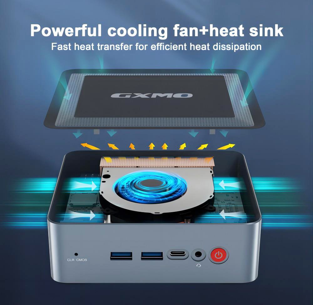 GXMO G35 Mini PC Windows 11 Pro US