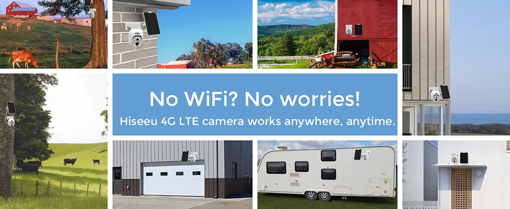 Hiseeu TDA73E WiFi Free 4G LTE Security Camera, 3MP Solar Powered Wireless Camera, 360 Degree Viewing, IP66 Waterproof, PIR Motion Sensor, Color Night Vision, 2-Way Talk, With SIM Card 16 Hiseeu TDA73E WiFi Free 4G LTE Security Camera, 3MP Solar Powered Wireless Camera, 360 Degree Viewing, IP66 Waterproof, PIR Motion Sensor, Color Night Vision, 2-Way Talk, With SIM Card -IMOU Sales Hiseeu WiFi Free 4G LTE Security Camera 519571 2