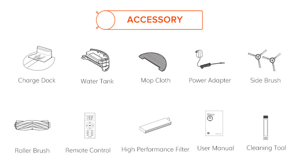 ILIFE L100 Robot Vacuum Cleaner 2000Pa Suction LDS Laser Navigation 2900mAh Battery 90Mins Run Time 450ml Dust Tank Carpet Boost Alexa Google Assistant APP Control - White